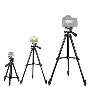 Kaliou 1020mm Professional Black Aluminium Tripod 3120 Tripod Stand for Digital Camera DSLR Smart Phone Mobile Phone