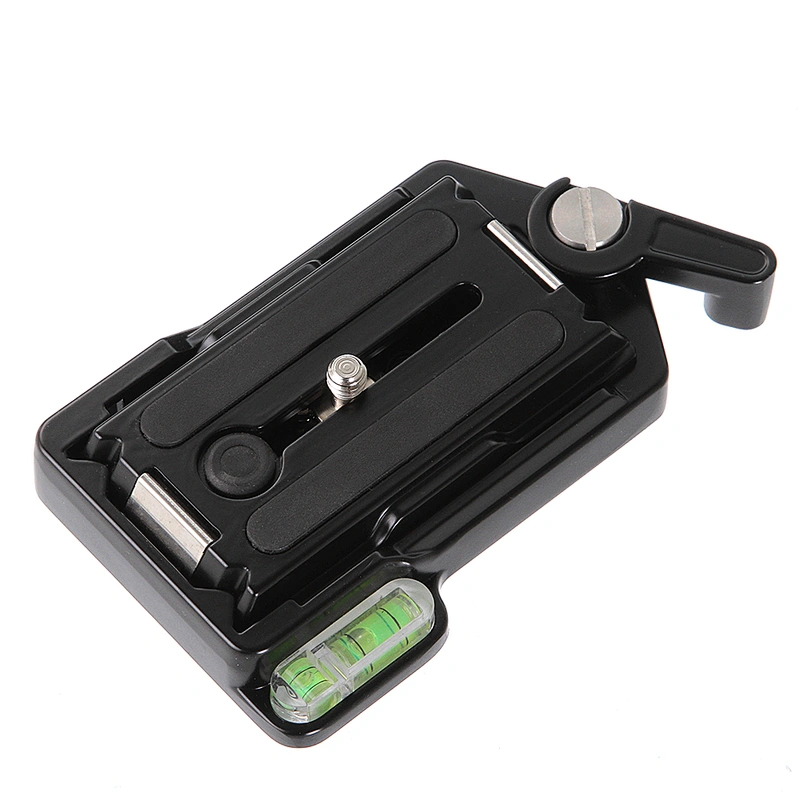 Kaliou QRA-635L Aluminium Alloy Fast Switcher Camera Quick Release Plate With Level for Camera Tripod Stabilizer