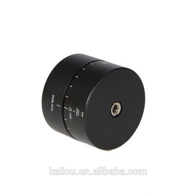 Kaliou Time Lapse Stabilizer 360 Degrees 60min Panning Rotating Time Lapse Stabilizer Tripod for GoPros/ Xiaoyi Cameras