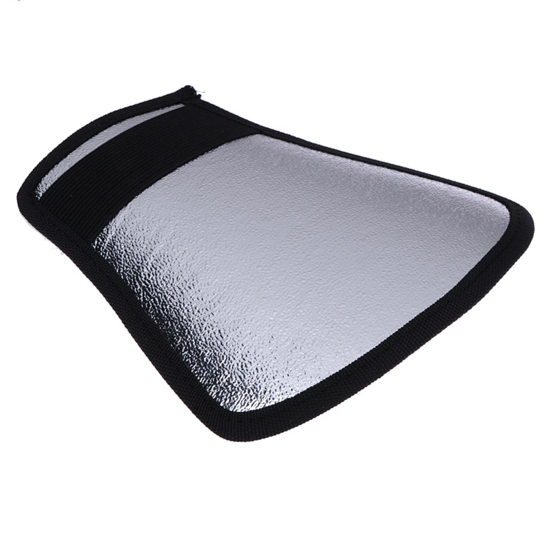 Kaliou Silver Camera Flash Diffuser PVC Softbox Photo Flash Light Reflector For Canon Cameras Size18.5*20.2cm