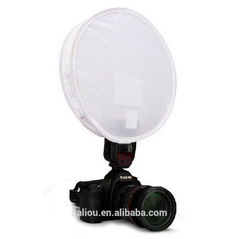 White balance soft box gray card diffuser For Canon Nikon Pentax Speedlight Flash Light