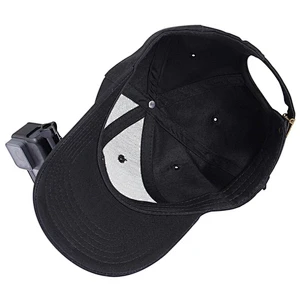 Kaliou Sports Camera Hat For Go pro Accessories Adjustable Cap With Screws And J Stent Base For Go Pro 7 6 5 4 3 2 1
