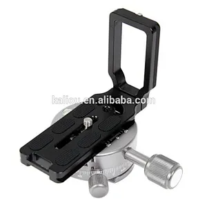 Kaliou Universal MPU-105 MPU100 Quick Release L Plate Bracket with 1/4 Screw for Canon Nikon Sony DSLR Photo Studio Accessory
