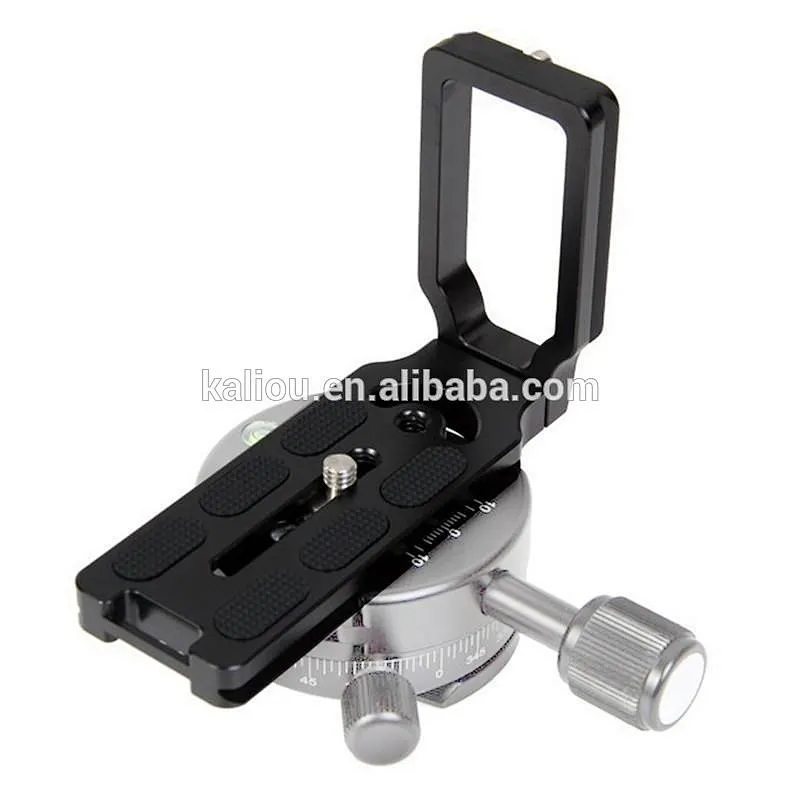 Kaliou Universal MPU-105 MPU100 Quick Release L Plate Bracket with 1/4 Screw for Canon Nikon Sony DSLR Photo Studio Accessory