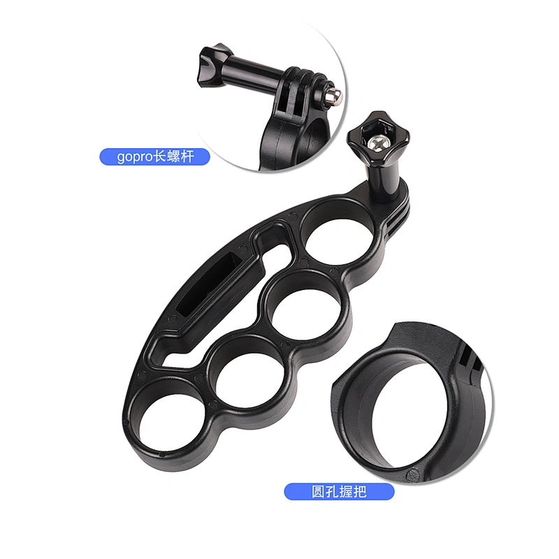 New Handheld Knuckle Finger Grip Bracket Mount Selfie Accessory for GoProHeros 6 7 5 4 3 Yi 4K Sjcams SOOCOO Eken H9 Action Cam
