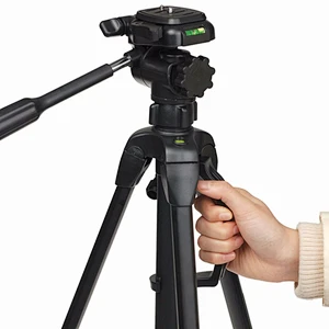 Tripod WF 3730 Aluminum Adjustable Flexible Tripod with Ball Head Gimbal Camera Stand Holder for Nikon/Canon/Smartphone