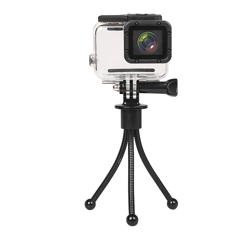 Flexible Mini Tripod For Smartphone iPhone HuaweiXiaomi Lightweight Mini camera Tripod Rotatable Monopod for Go pro 7 6 5 4 3 2