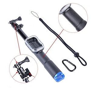 Kaliou Handheld Waterproof 39 Inch Monopod Selfie Stick with Remote Control WIFI Cover for Gopros 7 6 5 4 3 2 1 Xiaos yi SJ4000