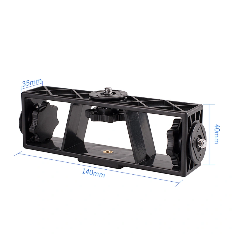 Kaliou Multi-stand Three Stands Universal 360 Degree Rotating Video Live Broadcasting Live Show Mobile Phone Bracket Phone Clip