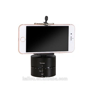 Kaliou Time Lapse Stabilizer 360 Degrees 60min Panning Rotating Time Lapse Stabilizer Tripod for GoPros/ Xiaoyi Cameras