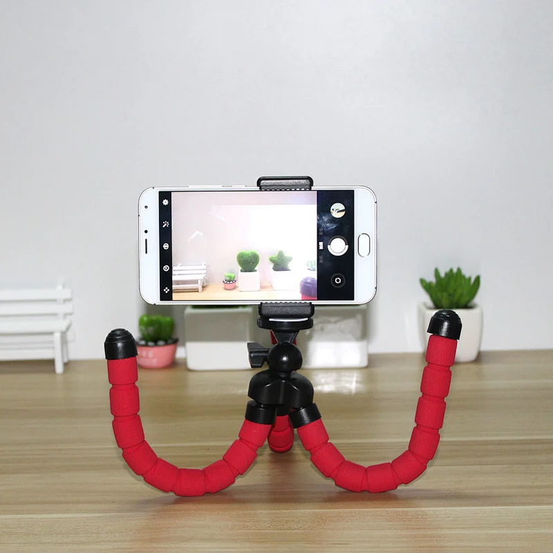 Kaliou 2018 S Size New style Octopus Multifunctional flexible mini Tripods selfie stick for Mobile Phone and slr camera