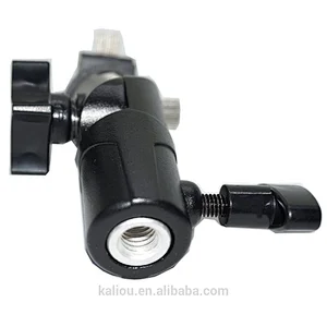 Kaliou Factory Wholesale E Type Camera Flash Holder Flash Bracket for DSLR Camera Canon/Nikon/Sony/Pentax Photo Studio Accessory