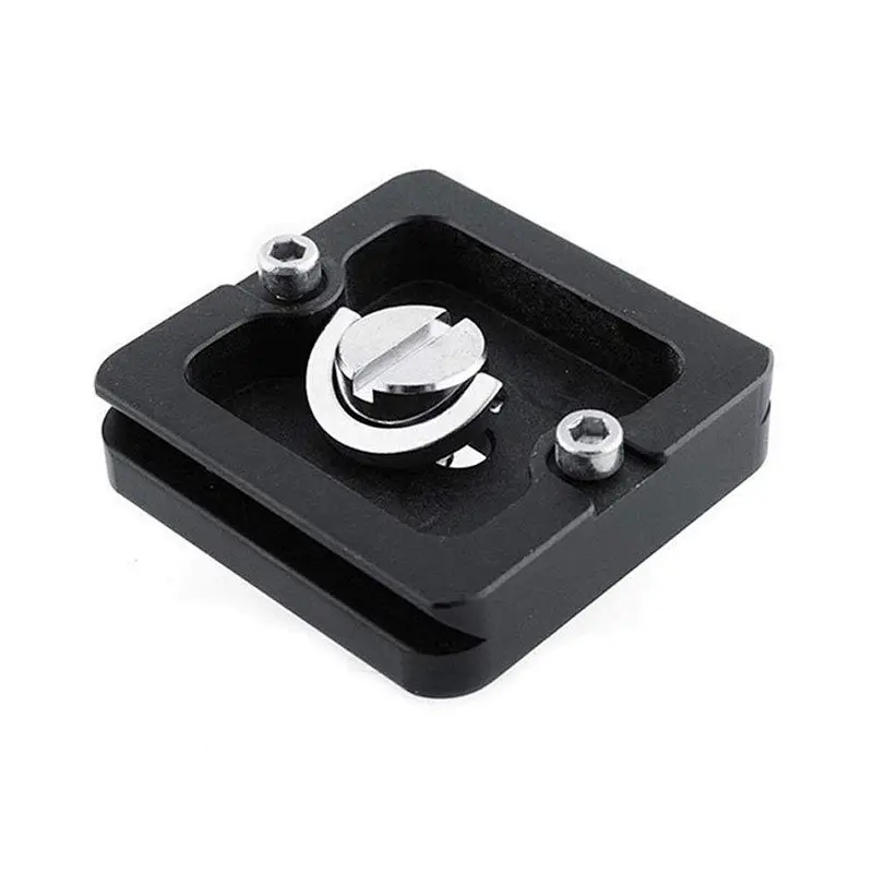 Manufacturer Wholesale PU50 Aluminum best travel tripod ball bearing plate camera quick release plate crane