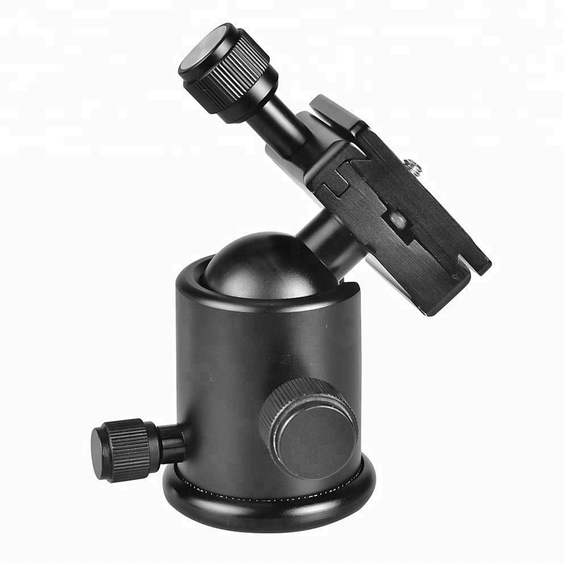 Max Load 10kg SLR Camera KS-0/1 Ball Type Pan/Tilt Professional Tripod Monopod Quick Release Damper SLR Ball Head Mount