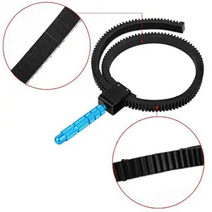 China Adjustable Follow Focus Ring Zoom Gear Ring With Aluminum Alloy Grip Shifter Lever For SLR DSLR Camcorder Camera