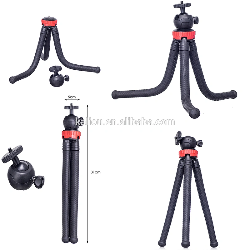 Kaliou Mini Tripod Phone Octopus Tripod For Smartphone DSLR Cameras