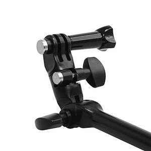 Music Go pros The Adjustable Instrument Tripods Clamp Mount For  Heros 4 3 5 Session k SJ4000 h9 Xiao-m-i Yi Accessories
