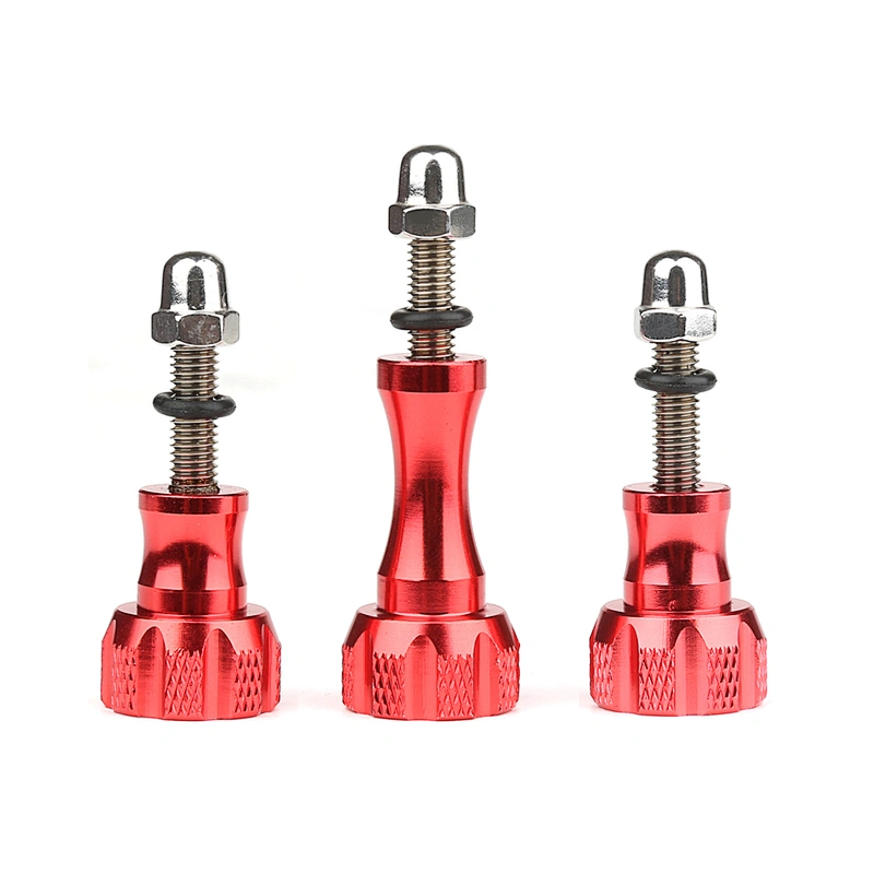 Kaliou Aluminum Alloy Nut Go pro Mount Screw for Go Pro 7 6 5 4 3+ 3 for XiaomiYi Lite 4K SJCAMs SJ7 H9 Accessory Kits