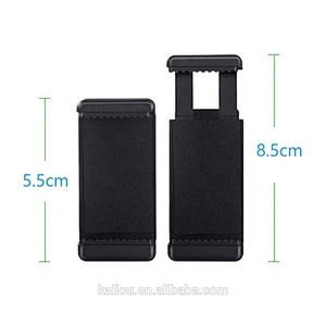 Factory Wholesale Universal 360 Degree Holder Bracket Stands Selfie Stick Clip for Mobile Phone