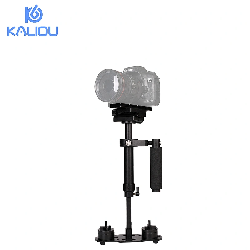 Kaliou S60 Camera Stabilizer 60CM Aluminum Steadicam Handheld Stabilizer for Gopros 7 6 5 4 3 2 1 Camera DSLR Photography Studio