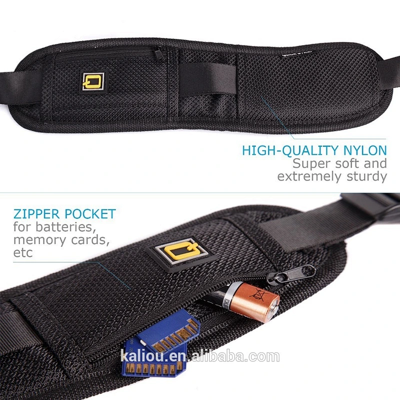 Universal Anti-Slip Nylon Shoulder Strap Quick Release Camera Single Shoulder Belt with Metal Hook and Screw for DSLR Camera