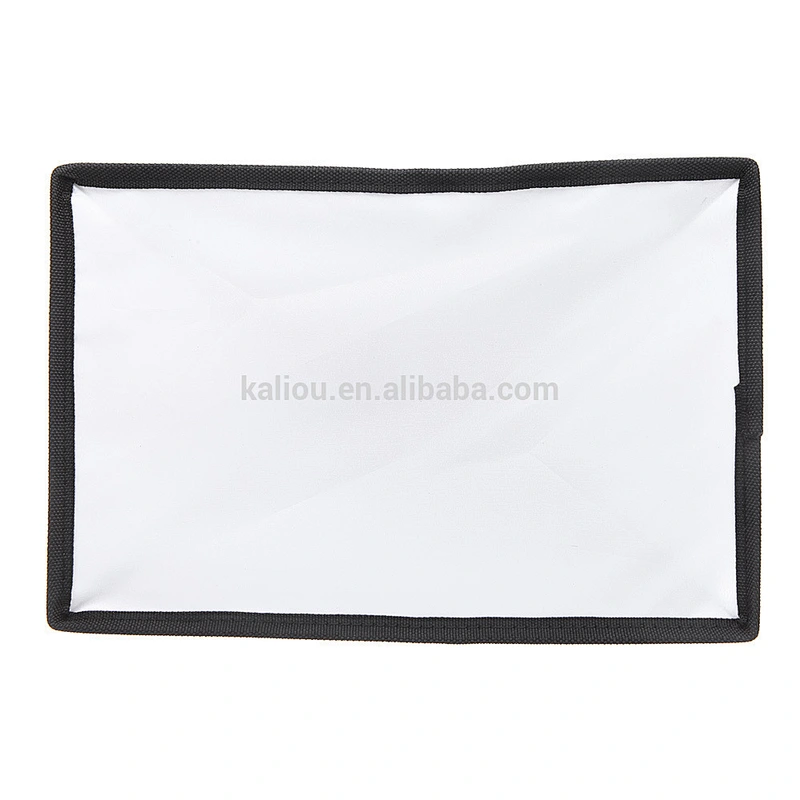 Mini Photography Foldable Soft Flash Light Diffuser Softbox 20*30cm for Camera Speedlite