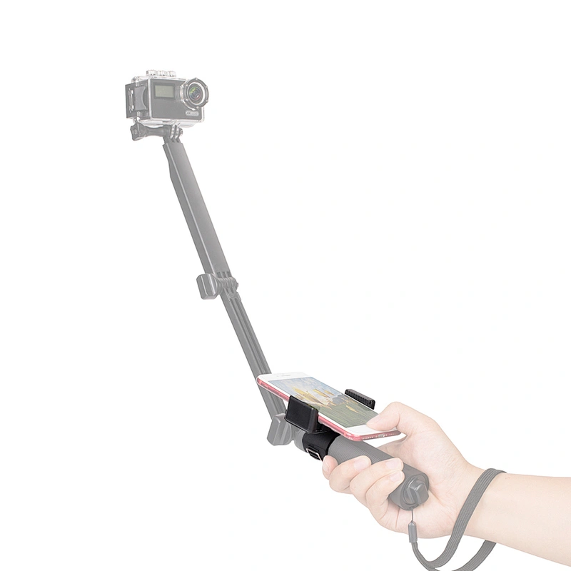 Kaliou Universal Mobile Phone Lock Buckle Clip Mount for iPhone X 8 7 Samsung millet Huaweis Mobile Phone Selfie Stick Monopod