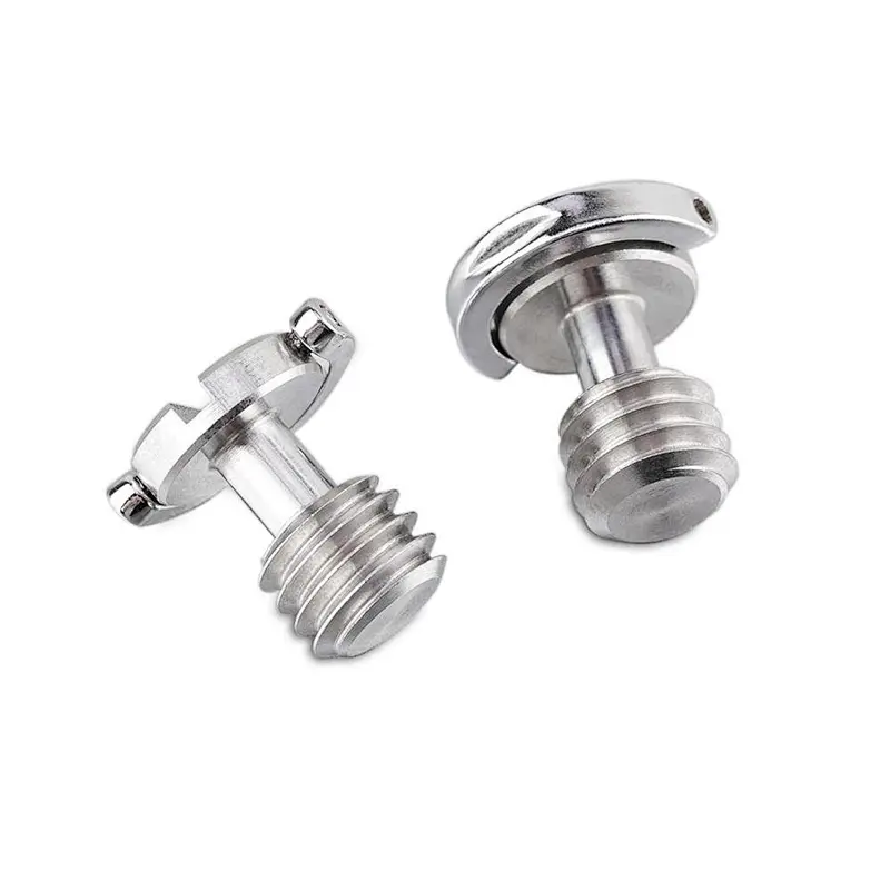 Factor DSLR camera accessories supplier Universal precision C ring dslr camera screw mount quick release plate adapter screw 3/8