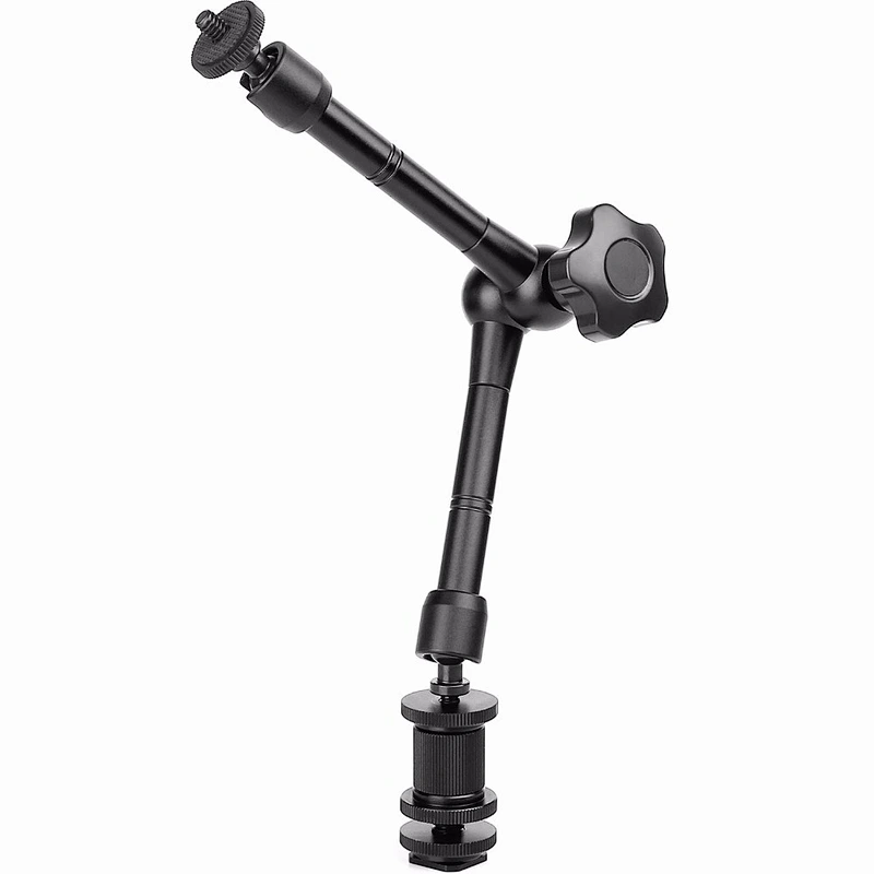 New Flexible Camera Bracket 11 Inch Friction Articulated Magic Arm 1/4 Hot Shoe Connector for Camera LCD Monitor LED Light