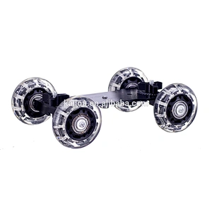 Kaliou 4 wheel DSLR Camera Slider Rail Track Stabilizer Slider Dolly Car