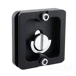 Manufacturer Wholesale PU50 Aluminum best travel tripod ball bearing plate camera quick release plate crane