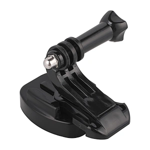 Kaliou Black 2pcs Vertical Surface Quick Release Mount Base Go pro J- Hook Buckle for Gopros 7 6 5 4 3 2 1 Chest Strap