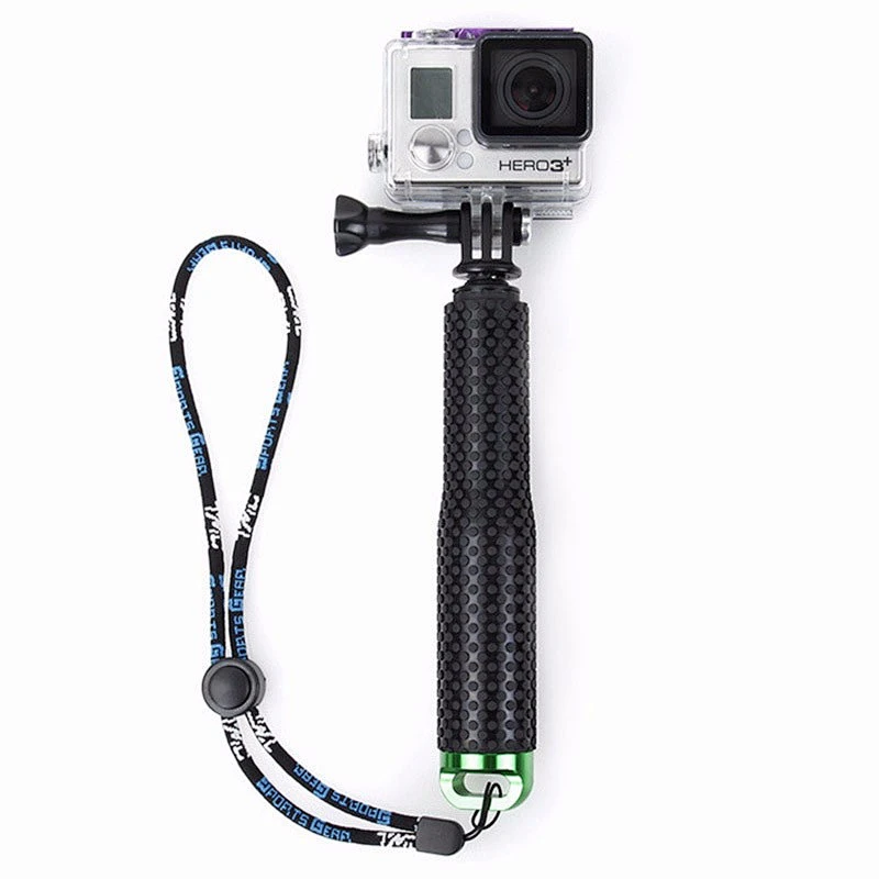 Kaliou Colorful Waterproof Aluminium 19 inch Monopod Selfie Stick for GoPros 7 6 5 4 3 2 1 Sjcams Sj7 Yi 4K Action Camera