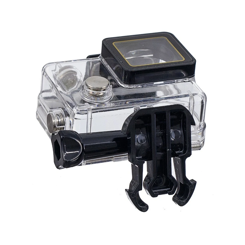 Kaliou High Quality Protective Protection Transparent Waterproof Housing Case for Goprohero4 with Screw Camera Mounting Buckle