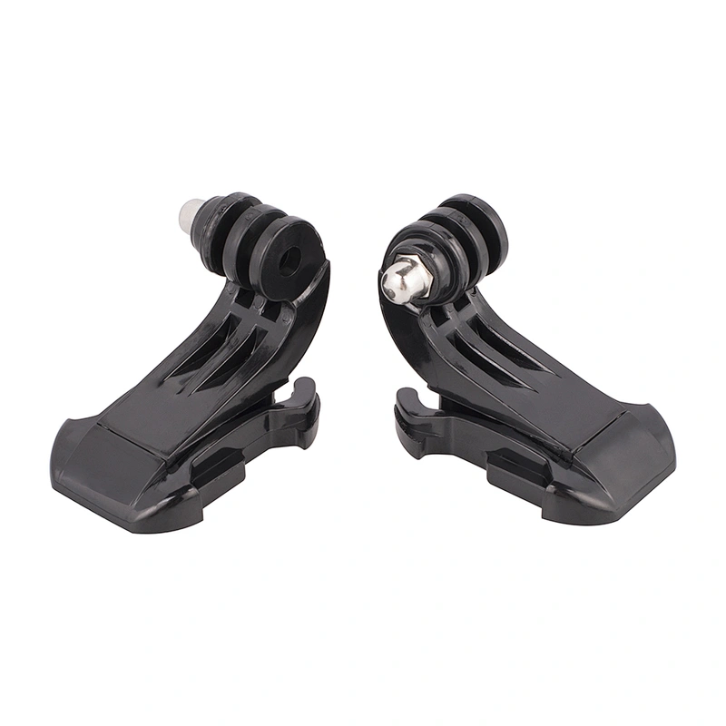 Kaliou Black 2pcs Vertical Surface Quick Release Mount Base Go pro J- Hook Buckle for Gopros 7 6 5 4 3 2 1 Chest Strap