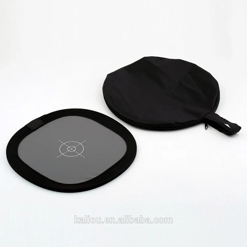 30cm Grey/White Card Focusing Plate for Photograph with high quality