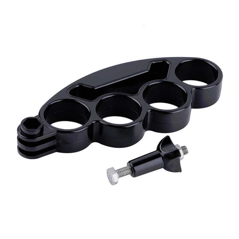 Handheld Knuckle Finger Grip Mount holder for GoProHero 5 4 3  Yi 4K SJ4000 SJ5000 SJ6000 Eken h9 Camera Selfie Accessory