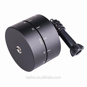 Wholesale Camera Mount Stabilizer 120 Minutes 360 Degree Auto Rotating Time Lapse for Go pro heros