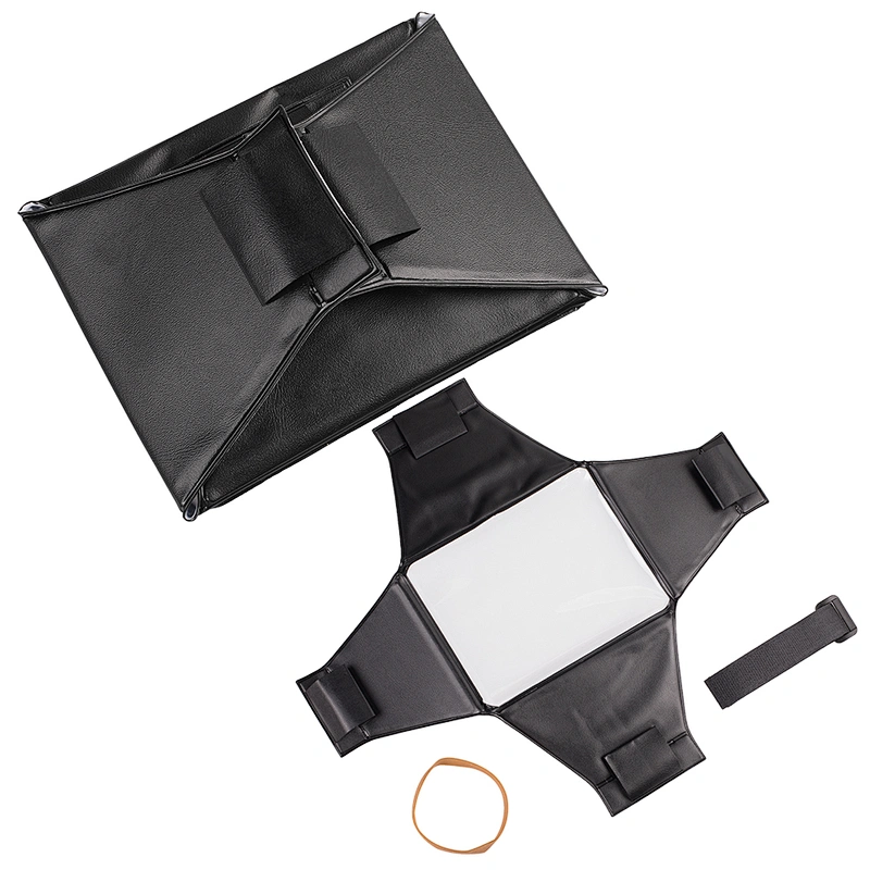 12colors Flash Diffuser Mini Soft box Kit Foldable Soft Box lightbox photo studio + 12pcs Gel Filter Color Balance For Canon