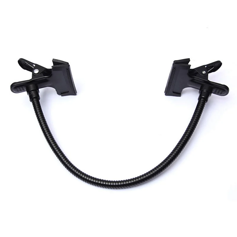 Multifunction 50cm Flexible Magic Arm + 2 Strong Iron Background Holder Clamp Reflector Clip Camera Photo Studio Accessories