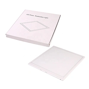 Kaliou 2019 New 40*40cm LED Photography Accessories Shadowless Light Studio Lamp Panel Pad for Photo Box E-commerce Photo Taking