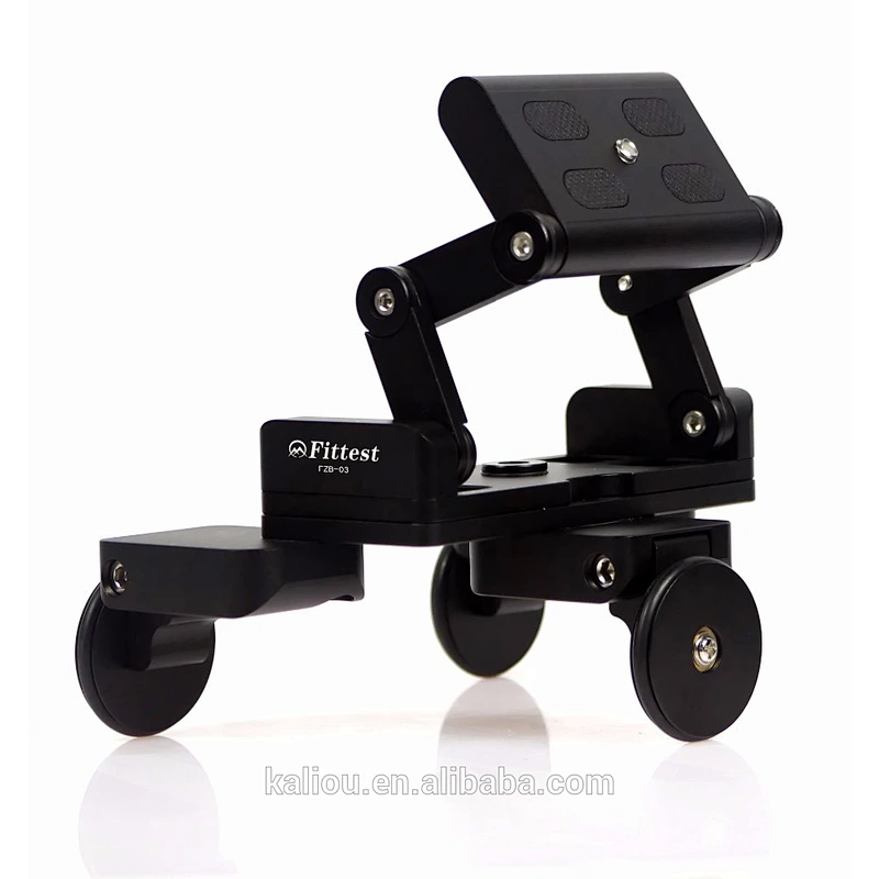 SLR Photography Mini Diversified Folding Tricycle Desktop Rail Drift Slide Car