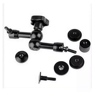 China suppliers 7/11inch Friction articulated arm 1/4 Hot Shoe Connector Photo Studio Accessories for Camera LCD Monitor