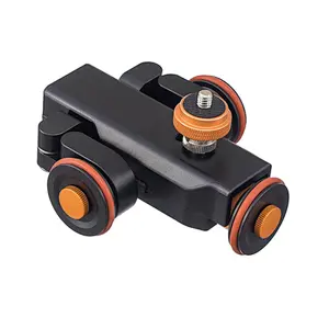 Kaliou DSLR Camera Video Mini Flexible Motorized Electric Rail Rolling Track Slider Dolly Car For Speedlite DSLR Camera
