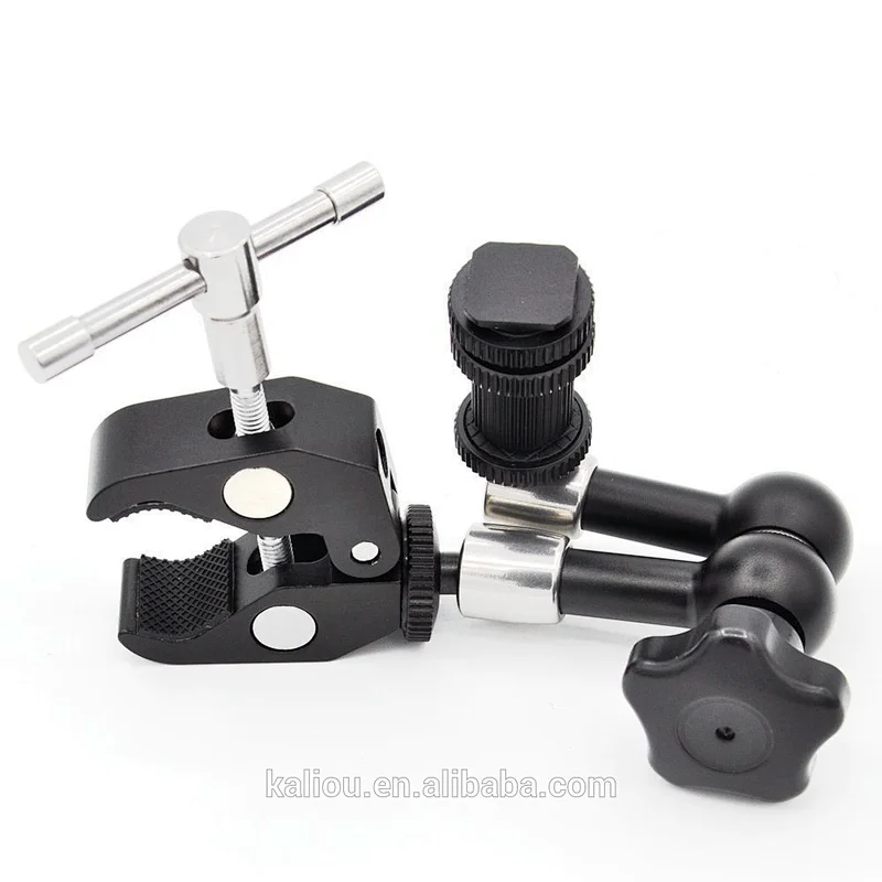 Hot Articulating 7 inches and 11 inches Magic Friction Arm Stainless steel magic arm for Go pro heros Cameras