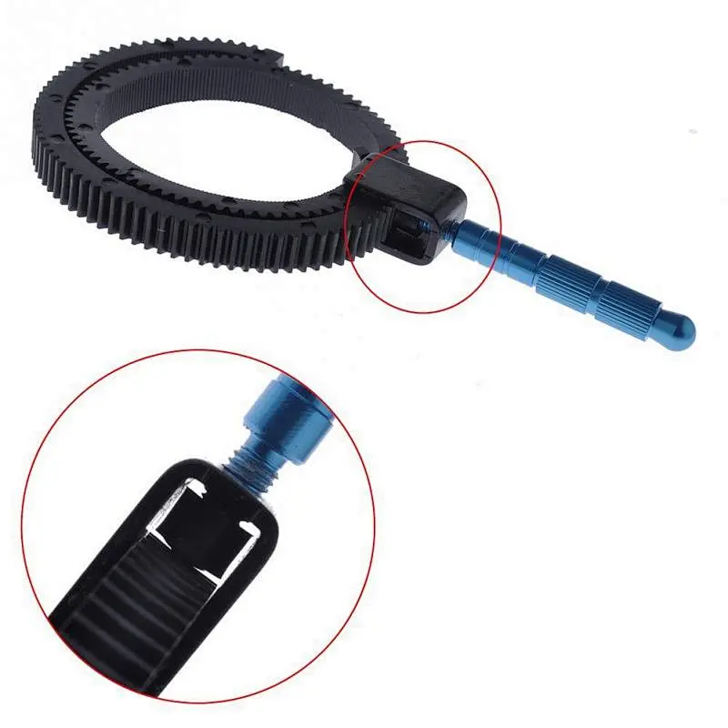 Good price for Focus Ring Lens Adapter Aluminum Alloy Grip Camcorder Adjustable Rubber Follow Gear Rings Belt For DSLR Camera