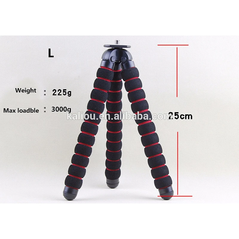 Kaliou L Size Phone Sponge Octopus Flexible Mini Camera Tripod Manufacturers