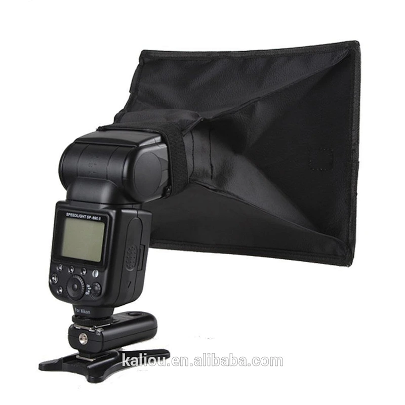 Portable lambed box flash softbox 20x30cm flash diffusers for canon 580EX 430EX 550EX 540EZ 420EX Nikon SB800