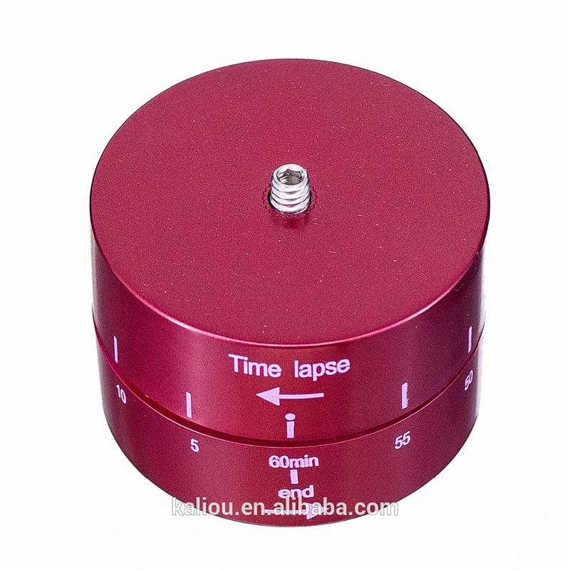 60Min 360 Degree Auto Rotating Time Lapse Stabilizer Pan and Tilt Head for Go pro