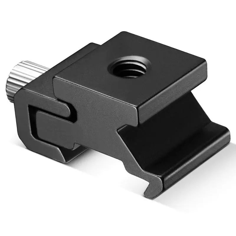 Kaliou Aluminum Alloy Full Metal Camera Cold Shoe Flash Hot Shoe Base Mount Adapter for Bracket Stand Camera DSLR Flash